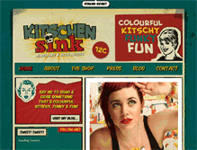Tablet Screenshot of kitschensink.com